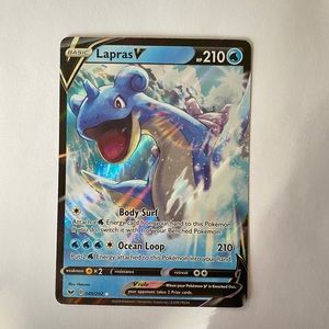 MC POKÉMON LAPRAS V CARD